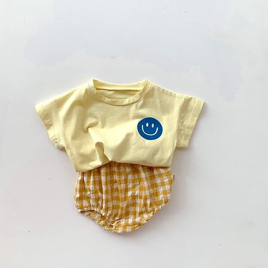 Ensemble Bebe - CarréDouceur™ - Jaune - Vitrine Bébé