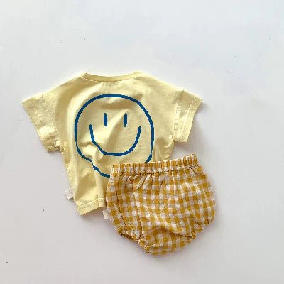 Ensemble Bebe - CarréDouceur™ - Jaune - Vitrine Bébé