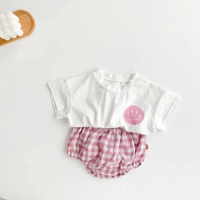 Ensemble Bebe - CarréDouceur™ - Rose - Vitrine Bébé