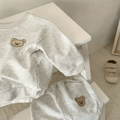 Ensemble bebe - NewbornBabyClothes™ - Gris - Vitrine Bébé