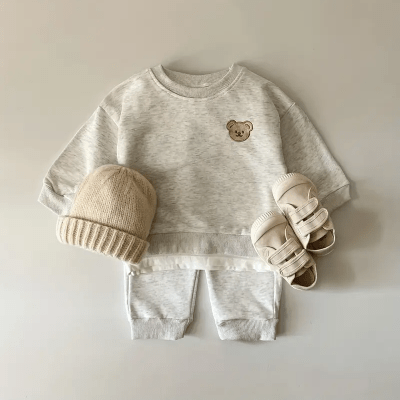 Ensemble bebe - NewbornBabyClothes™ - Gris - Vitrine Bébé