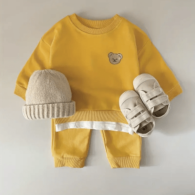 Ensemble bebe - NewbornBabyClothes™ - Jaune - Vitrine Bébé