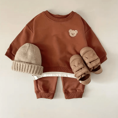 Ensemble bebe - NewbornBabyClothes™ - Marron - Vitrine Bébé