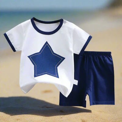 Ensemble Enfant - SummerVibes™ - Bleu - Vitrine Bébé