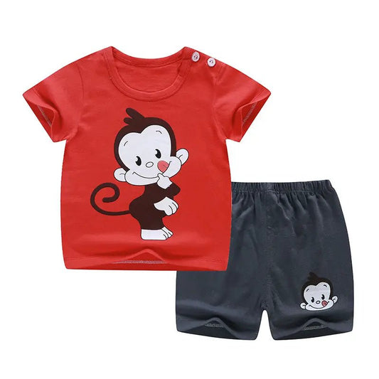 Ensemble Enfant - SummerVibes™ - Rouge - Vitrine Bébé