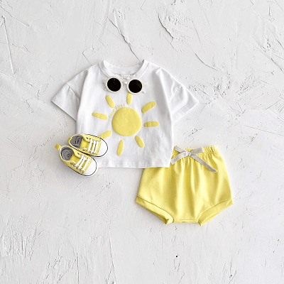 Vêtements bebe - BabyClothesSet™ - Jaune - Vitrine Bébé