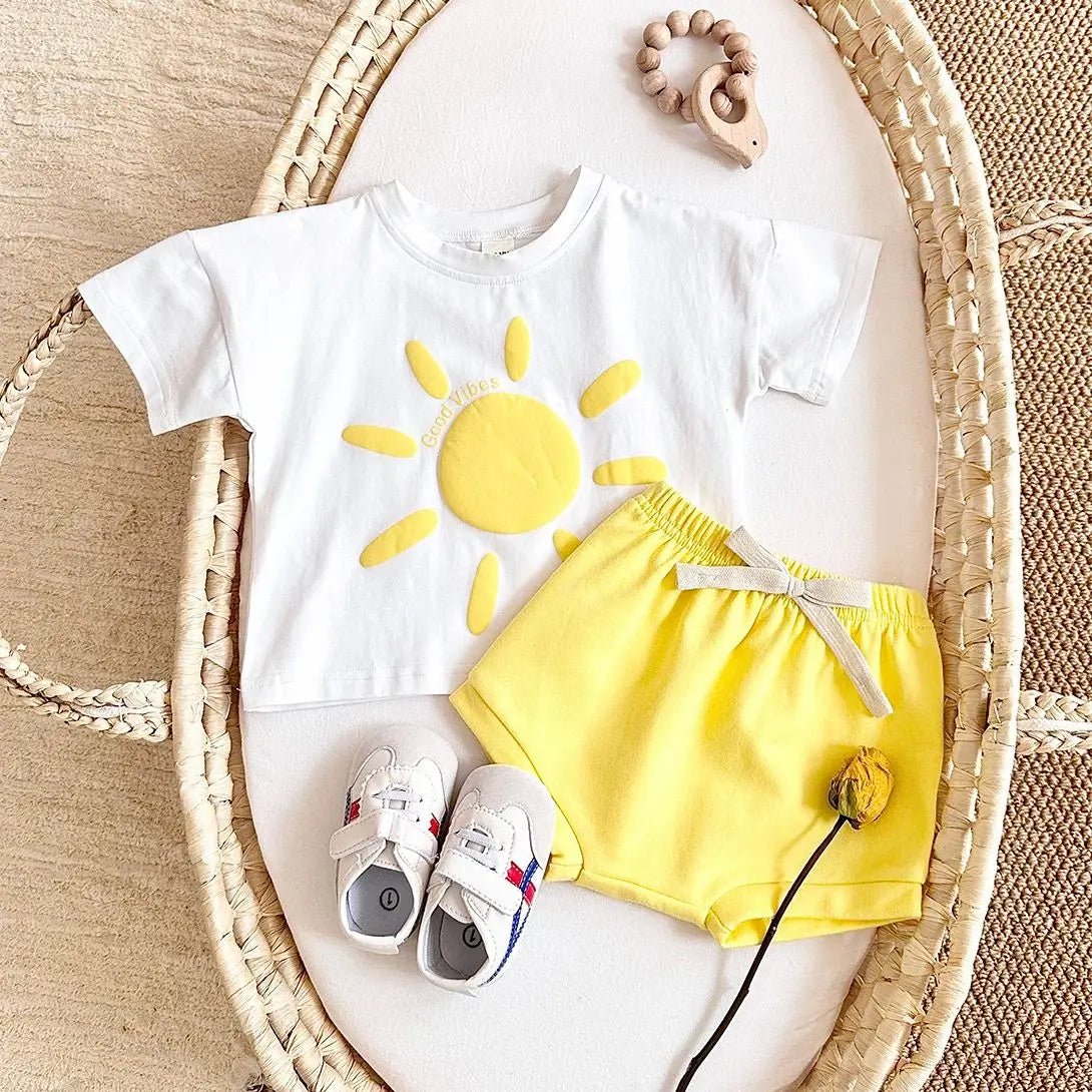 Vêtements bebe - BabyClothesSet™ - Jaune - Vitrine Bébé